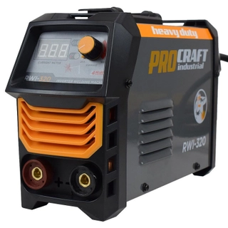 Инверторен електрожен 160A, PROCRAFT RWI-320, електроди 1.6 - 4.0 мм 3Г ГАРАНЦИЯ