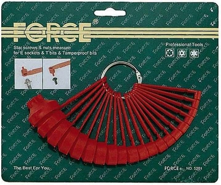Мярка за TORX и еврейска звезда