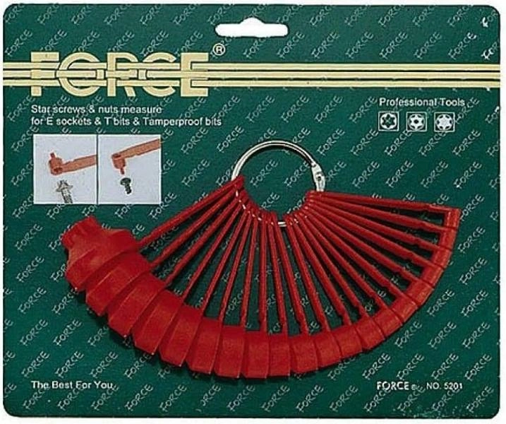 Мярка за TORX и еврейска звезда