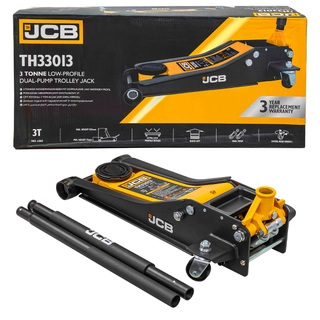 КРИК 3 ТОНА КРОКОДИЛ НИСКОПРОФИЛЕН С 2 ПОМПИ, 77-505 ММ JCB TH33013