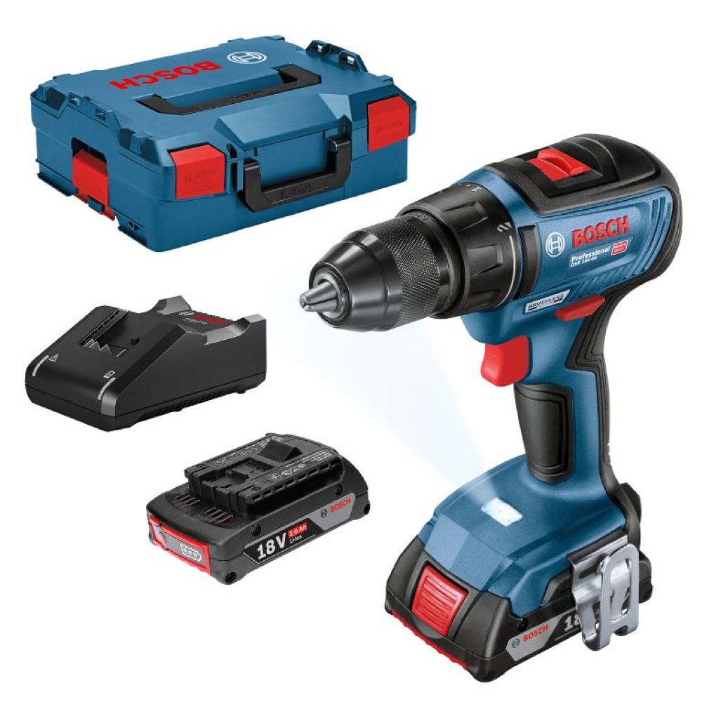 Акумулаторен ударен винтоверт BOSCH GSB 18V-50, 18V, 50Nm