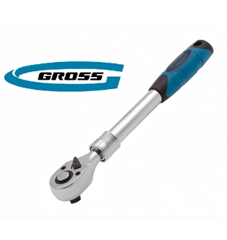 ТРЕСЧОТКА 1/4 телескопична 150-200мм GROSS