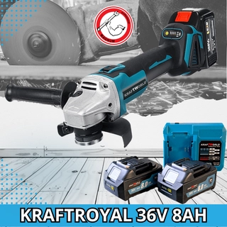 Акумулаторен ъглошлайф KRAFTROYAL 36V 8Ah