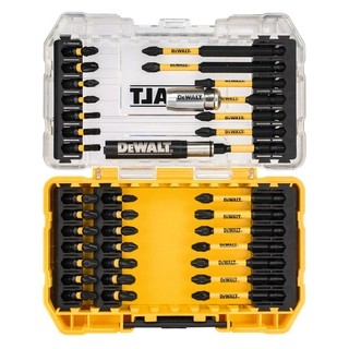 Комплект ударни накрайници, битове и магнитен адаптор DeWalt DT70731T, 37 части