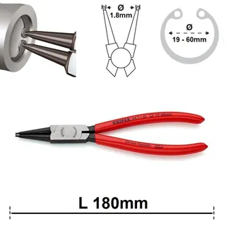 Зегер клещи затварящи 180mm KNIPEX