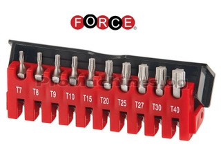 Битове за отвертка TORX с отвор 10 части 1/4