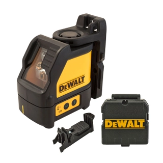 Зелен лазерен нивелир линеен DеWALT DW088CG с подарък тринога