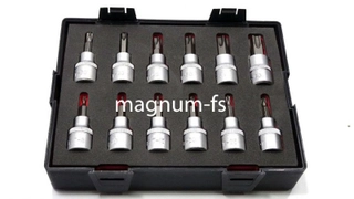 К-т вложки TORX 3/8 12 части FORCE