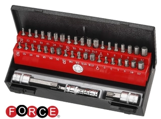 К-т накрайници TORX, M, Имбуси, 44части