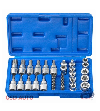 К-т вложки еврейска звезда и Torx 3/8, 1/4