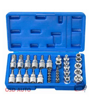 К-т вложки еврейска звезда и Torx 3/8, 1/4