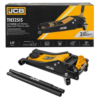 КРИК 2.5 ТОНА КРОКОДИЛ, 77-505 ММ JCB TH32515 - НИСКОПРОФИЛЕН С 2 ПОМПИ
