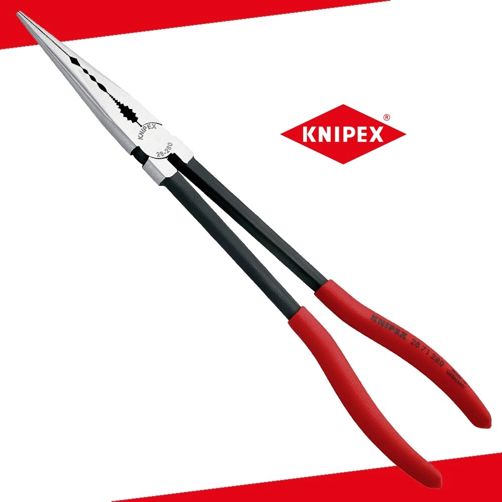 Монтажни клещи с напречни профили 280mm KNIPEX