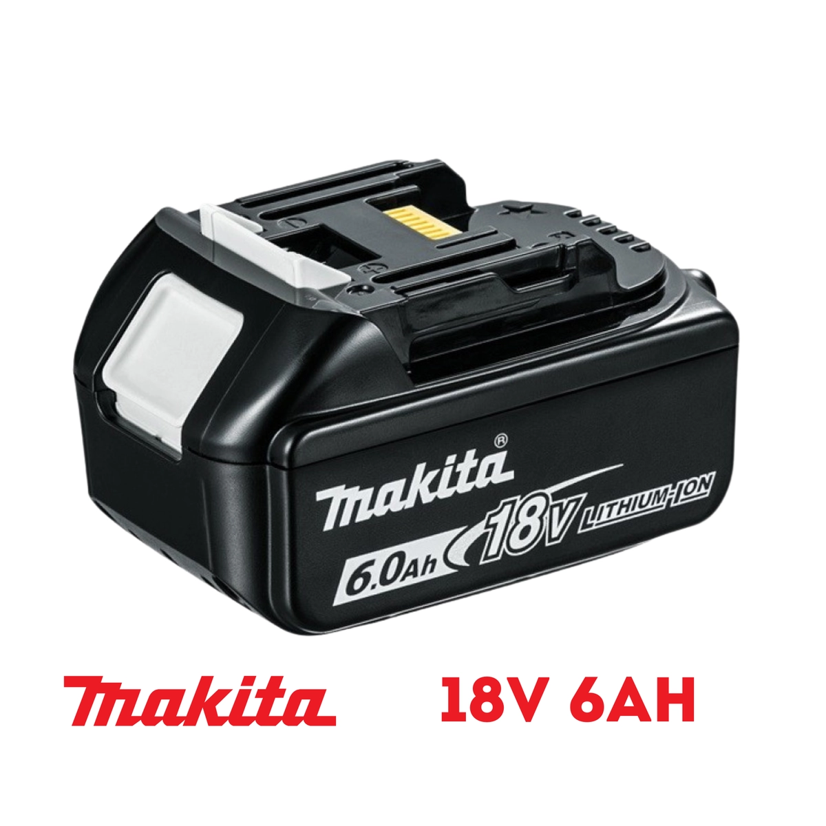 Акумулаторна батерия Makita BL1860B (632F69-8), 18V, 6Ah, Li-Ion