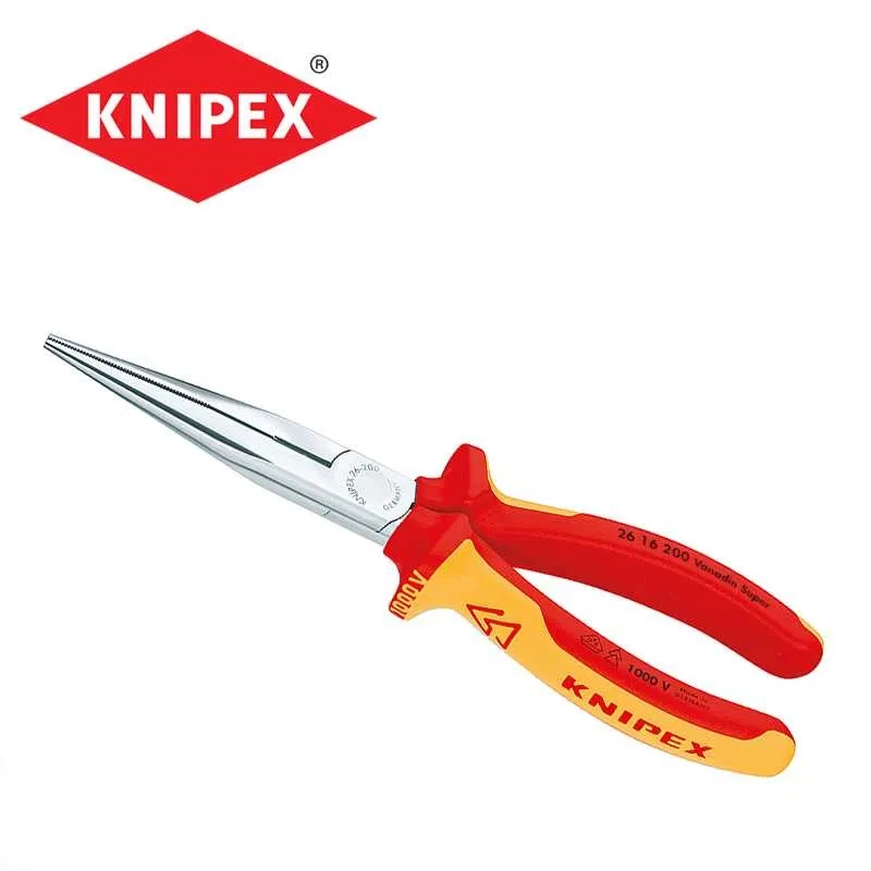 Клещи дълги човки изолирани 200mm KNIPEX