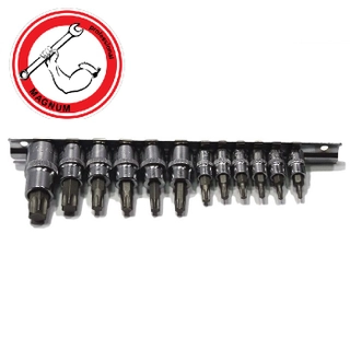 К-т вложки TORX 1/4, 3/8, 1/2 12 части