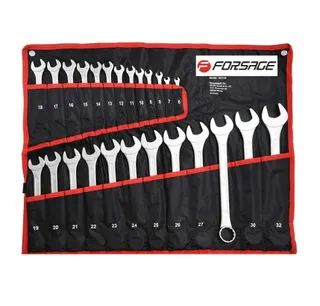 Комплект звездогаечни ключове FORSAGE 25 броя, 6-32 мм