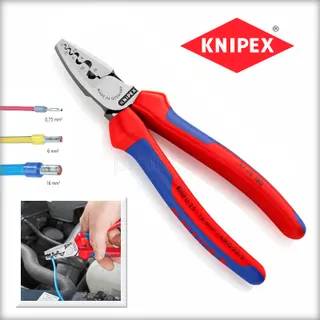 Кримперни клещи 180mm KNIPEX