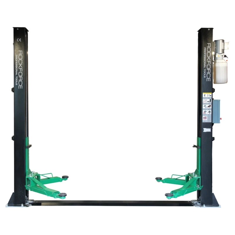 Двуколонен автомобилен подемник ROCKFORCE RF4.0-2DE, 4 тона, 220V с електрически контри